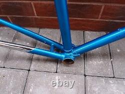 1980s road bike frame set 700c Titan steel tubes 1 in size 59 cm