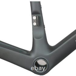 2021 New EPS technology flat mount Disc brake carbon T1000 road bike frame FM619
