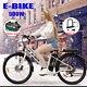 2024 Axiniu 500w 26'' Electric Bicycle Snow Beach City E-bike Withu-lock+bag