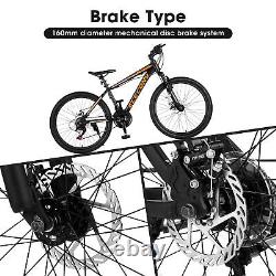 24 MTB Road Bike Bicycle Adults Aluminium Frame Bike 21-Speed with Disc Brake