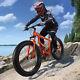 26in Fat Tire Bike Mountain/snowithroad 21speed Aluminum Frame Outdoor Bicycle