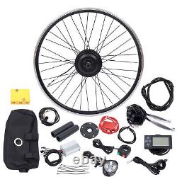 26 36V Electric Bicycle Conversion Kit E-Bike Front Wheel Frame Kit NEW