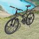 26 Folding City Bike Bicycle, 21-speed Folding Bicycle For Adult, Camping