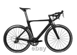 44cm Aero Carbon bicycle Road bike frame 700C Wheel Clincher Race V brake 11s