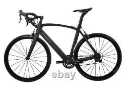 52cm Full Carbon Bicycle Frame Fork AERO Road Bicycle Di2 UD Matt 700C Rim brake