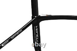 56cm AERO Full Carbon Frame Fork Road Bike 700C Di2 Race Cycle black 28C