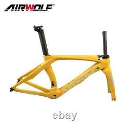70025C Carbon Fiber Road Bike Frameset BSA V Brakes Aero Bicycle Frames
