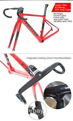 70028C C Brake Carbon Fiber Road Bike Frameset Internal Routing Bicycle Frame