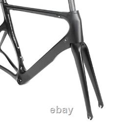 70028C Carbon Fiber Road Bike Frame Internal Routing Gravel Bike Frameset