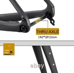 70045C Full Carbon Bicycle Gravel Frame Disc Brake Thru Axle Road Bike Frameset