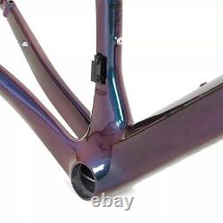 700C28C Carbon Fiber Aero Bicycle Frameset Road Bike Frame Internal Routing