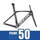700c Aero Carbon Road Bike Frame Internal Cable Routing Bicycle V-brake Frames