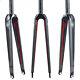 700c Full Carbon Fiber Road Bike Hard Fork Bicycle Parts Cycling Accessories