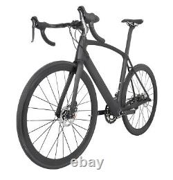 700C Road Bike 11s Disc brake Full Carbon Fiber Frame Road Racing Bicycle 52cm