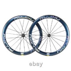 700c Frame Height 50mm Road Bike Carbon Wheels City Racing Bicycle Wheelset