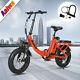 Aaiwa 750w 36v City Ebike Folding Electric Bike Fits Adult 16 Fat Tire Beach