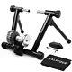 Alpcour Fluid Indoor Bike Trainer Stand Portable Foldable Stainless Steel Black