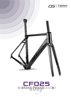 Carbon Fiber Road Racing Bicycle Frame 700C25C Di2/Mechanical Bike Frameset