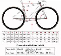Carbon Fiber XC Road Bike Frame 700c Disc Brake Cross Country Bicycle Frameset