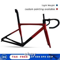 Carbon Road Bicycle Frame Disc Racing Rack Bike Frame Light Weight Disk Frameset