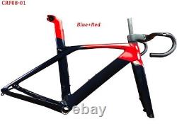 Carbon Road Bike Frame Disc Brake Carbon Bicycle Frame With Handlebar Stem