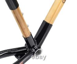 EcoCross Bamboo Bicycle Frame Free Fork by Greenstar Bikes