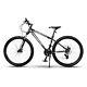Foraker 300 Mountain Bike Bicycle, Aluminum Frame 21-speed Disc Brakes Black
