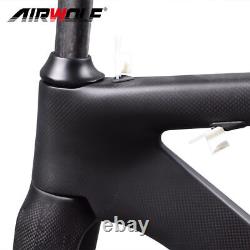 Full Carbon Fiber Road Bike Frame V Brake Fit Di2 & Mechanical Bicycle Frameset