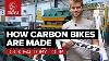 How Are Carbon Fibre Bikes Made Look Cycle Factory Tour