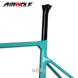 Lightweight Carbon Road Bike Frame Climbing Bicycle Frameset 49/52/54/56/58cm