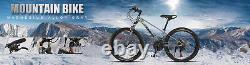 MTB 24-inch 21-Speed Mountain Bike Road Bike Magnesium Alloy Frame Bicycle US