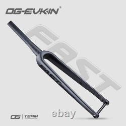 OG-EVKIN FK008 Carbon Disc Gravel Fork 12x100 for Road Bike Frame Hidden Cable