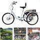 Ridgeyard 3-wheel 24 Tricycle Trike Bike Bicycle Cruise 7-speed With Basket