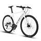 Road Bike 700c 14 Aluminum Frame Speed Shimano Disc Brakes Adult Racing Bicycle