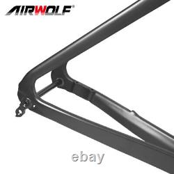 Road Bike Carbon Frame Aero Bicycle Frameset Internal Cable Disc 70028C