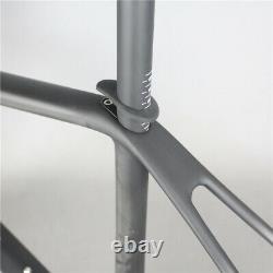 SERAPH frame carbon frame T1000 disc bicycles full inner cables bike matte FM639