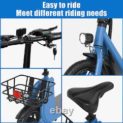 Sports Ebike Electric Bike Bicycle Commuter Fat Tire Bikes For Adults 450W 15Mph