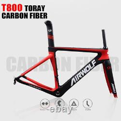 T1000 Carbon Road Bike Frame Cycling Racing Bicycle Frameset 48/51/54/56cm BSA