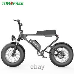 TOMOFREE 1200W Electric Bike 48V 20Ah 30mph E bike for Aldult Off-road Motorbike