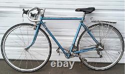 UNKNOWN Folding ROAD Bicycle 12 spd 53cm Lugged Steel 700c