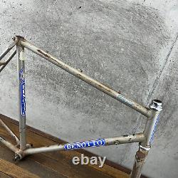 Vintage Benotto Modelo 1000 Frame Set 56 cm Heart Campagnolo Road Bike 126 mm