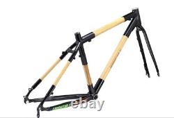 Cadre de vélo EcoCross en bambou avec fourche gratuite par Greenstar Bikes