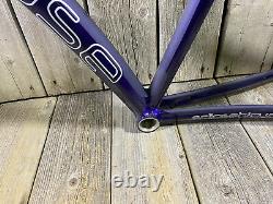 Cadre de vélo de route Eclipse Dream en alliage et carbone, violet, taille 43cm, petit, neuf