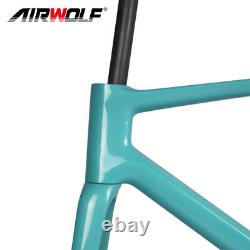 Cadre de vélo de route en carbone léger pour l'escalade, ensemble cadre de vélo 49/52/54/56/58cm