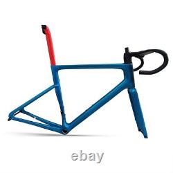 Cadre de vélo de route en carbone pour course de disque, cadre de vélo léger pour course en disque
