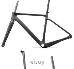 Cadre de vélo de route en gravier en carbone 70045C Di2 ou mécanique Cadre de vélo de cyclocross