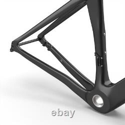 Cadres de vélo de route installables DI2 / dérailleurs mécaniques Cadre en fibre de carbone