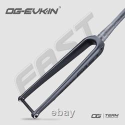 Fourche Gravel en carbone OG-EVKIN FK008 Disc 12x100 pour cadre de vélo de route avec câble caché