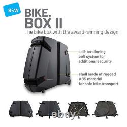 Protection / Sac de transport / Valise de voyage B&W Bike Box II avec pneus et poignées