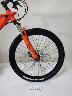 Vélo de montagne pour adulte avec frein à disque, roues de 26 pouces, 21 vitesses
